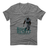 Mens Men's V-Neck Heather Gray