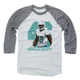 Mens Baseball T-Shirt Heather Gray / Ash